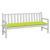 Pernă bancă de grădină verde aprins 180x50x7 cm material oxford GartenMobel Dekor