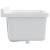 Chiuvetă utilitară cu montare pe perete alb 60x40x28 cm rășină GartenMobel Dekor