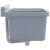 Chiuvetă lavoar pentru montare pe perete gri 50x35x24 cm rășină GartenMobel Dekor