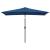 Umbrelă de soare cu stâlp metalic, albastru azur, 300x200 cm GartenMobel Dekor