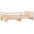 Pat de zi extensibil, 2x(90x200) cm, lemn masiv de pin GartenMobel Dekor