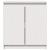 Dulap lateral, alb, 60x36x65 cm, lemn masiv de pin GartenMobel Dekor
