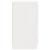 Dulap lateral, alb, 60x36x65 cm, lemn masiv de pin GartenMobel Dekor