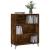 Dulap cu rafturi, stejar fumuriu, 69,5x32,5x90 cm lemn compozit GartenMobel Dekor