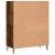 Dulap cu rafturi, stejar fumuriu, 69,5x32,5x90 cm lemn compozit GartenMobel Dekor