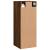 Dulap montat pe perete, stejar maro, 34,5x34x90 cm GartenMobel Dekor
