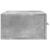Noptiere montate pe perete 2 buc. gri beton 35x35x20 cm GartenMobel Dekor