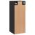 Dulap de perete, negru, 34,5x34x90 cm, lemn prelucrat GartenMobel Dekor