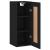 Dulap de perete, negru, 34,5x34x90 cm, lemn prelucrat GartenMobel Dekor