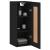 Dulap de perete, negru, 34,5x34x90 cm, lemn prelucrat GartenMobel Dekor