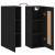 Dulap de perete, negru, 34,5x34x90 cm, lemn prelucrat GartenMobel Dekor