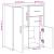 Dulap, stejar sonoma, 60x31x70 cm, lemn prelucrat GartenMobel Dekor