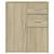 Dulap, stejar sonoma, 60x31x70 cm, lemn prelucrat GartenMobel Dekor