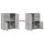 Dulap, gri beton, 60x31x70 cm, lemn prelucrat GartenMobel Dekor