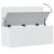 Cutie de depozitare, alb, 90x35x35 cm, lemn prelucrat GartenMobel Dekor