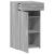 Dulap, gri sonoma, 50x42,5x93 cm, lemn prelucrat GartenMobel Dekor