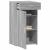 Dulap, gri sonoma, 50x42,5x93 cm, lemn prelucrat GartenMobel Dekor