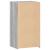 Dulap, gri sonoma, 50x42,5x93 cm, lemn prelucrat GartenMobel Dekor