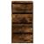 Dulap colț cu sertare stejar fumuriu 40x41x76 cm lemn prelucrat GartenMobel Dekor