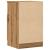 Noptiere, 2 buc., stejar artizanal, 40x36x65 cm, lemn prelucrat GartenMobel Dekor