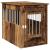 Mobilier ladă pentru câini Lemn vechi 55x80x68cm Lemn prelucrat GartenMobel Dekor