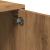Dulap TV cu sertar stejar artizanal 200x25x44 cm lemn prelucrat GartenMobel Dekor