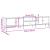 Dulap TV cu sertar stejar artizanal 200x25x44 cm lemn prelucrat GartenMobel Dekor
