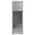 Noptiera cu sertar gri beton 20x36x60 cm GartenMobel Dekor