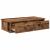 Raft de perete cu sertare Lemn vechi 60x25x15 cm Lemn prelucrat GartenMobel Dekor