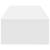 Raft de perete cu sertare, alb, 60x26,5x15 cm, lemn prelucrat GartenMobel Dekor