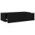 Raft de perete cu sertare negru 60x26,5x15 cm lemn prelucrat GartenMobel Dekor