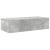 Raft de perete cu sertare Gri beton 60x26,5x15cm Lemn prelucrat GartenMobel Dekor