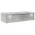 Raft de perete cu sertare Gri beton 60x26,5x15cm Lemn prelucrat GartenMobel Dekor