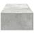 Raft de perete cu sertare Gri beton 60x26,5x15cm Lemn prelucrat GartenMobel Dekor