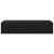 Raft de perete cu sertare negru 80x33x17 cm lemn prelucrat GartenMobel Dekor