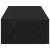 Raft de perete cu sertare negru 80x33x17 cm lemn prelucrat GartenMobel Dekor