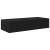 Raft de perete cu sertare negru 80x33x17 cm lemn prelucrat GartenMobel Dekor
