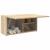Dulap perete baie, stejar sonoma, 60x25x30 cm, lemn prelucrat GartenMobel Dekor