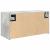 Dulap perete baie, gri beton, 60x25x30 cm, lemn prelucrat GartenMobel Dekor