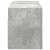 Dulap perete baie, gri beton, 60x25x30 cm, lemn prelucrat GartenMobel Dekor