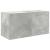 Dulap perete baie, gri beton, 60x25x30 cm, lemn prelucrat GartenMobel Dekor