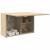 Dulap perete baie, stejar sonoma, 60x25x40 cm, lemn prelucrat GartenMobel Dekor