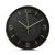 Ceas de perete - 25 cm - plastic, sticlă - 1 x AA - negru Best CarHome