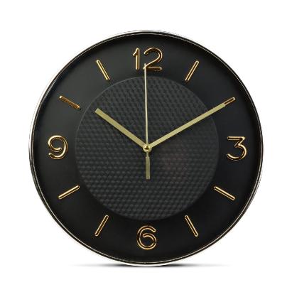 Ceas de perete - 25 cm - plastic, sticlă - 1 x AA - negru Best CarHome