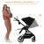 CARUCIOR KINDERKRAFT YOXI 3IN1 (MINK PRO) PURE BLACK SuperHeroes ToysZone
