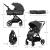 CARUCIOR KINDERKRAFT YOXI 3IN1 (MINK PRO) MOON GREY SuperHeroes ToysZone