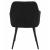 Scaun stil fotoliu bucatarie/living, Artool, York, catifea, metal, negru, 56x62x83.5 cm GartenVIP DiyLine