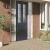 vidaXl Folie fereastră, 3 buc., mată, model curcubeu 3D, PVC GartenMobel Dekor