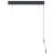 Jaluzea tip rulou de exterior, antracit, 100 x 250 cm GartenMobel Dekor