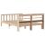 Cadru de pat fără saltea, 120x200 cm, lemn masiv pin GartenMobel Dekor